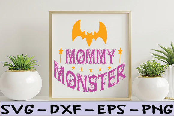Mommy monster SVG thesvgfactory 