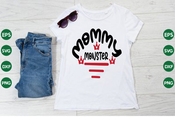 Mommy monster SVG thesvgfactory 