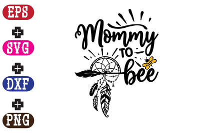 Mommy to Bee SVG Nurstore 