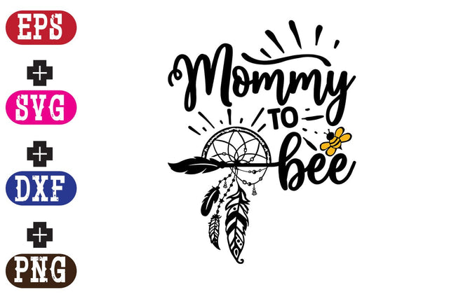 Mommy to Bee SVG Nurstore 