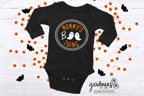 Mommy's Boo Thing Halloween SVG SVG Gardenias Art Shop 