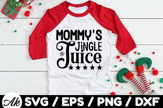 Mommy's jingle juice svg SVG akazaddesign 