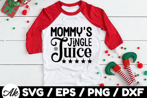Mommy's jingle juice svg SVG akazaddesign 