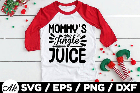 Mommy's jingle juice svg SVG akazaddesign 