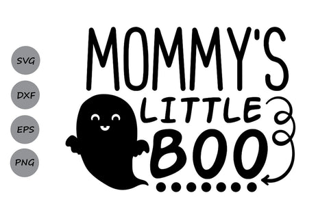 Mommy's Little Boo| Halloween SVG Cutting Files SVG CosmosFineArt 
