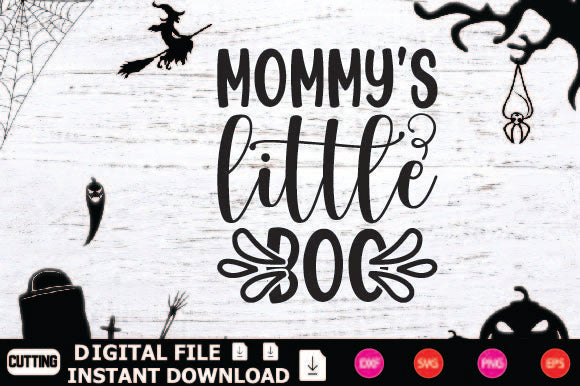 Mommy's Little Boo SVG Shahin alam 