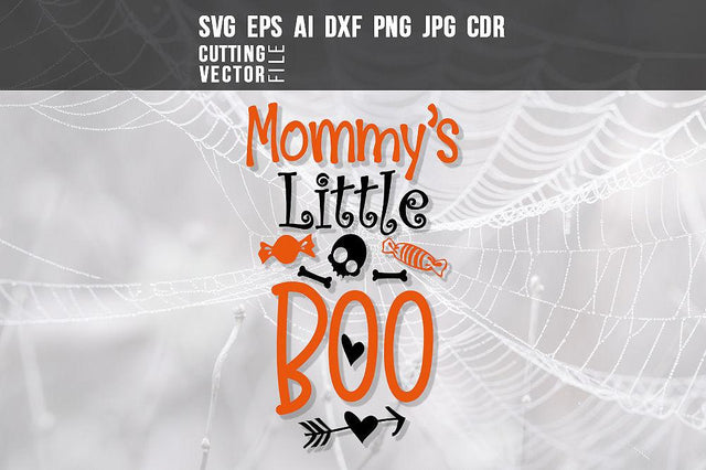 Mommy's Little Boo SVG SVG VectorSVGdesign 