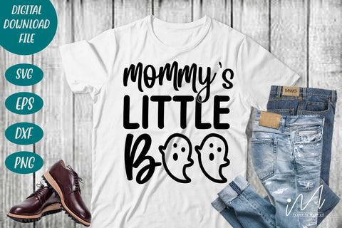 Mommy's little boo svg,Baby Boo Svg, Baby Girl Cut File, First Halloween Svg, Ghost Svg, Halloween svg SVG Isabella Machell 