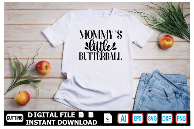 Mommy's Little Butterball SVG Craftlabsvg24 