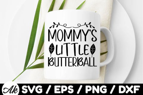 Mommy's little butterball svg SVG akazaddesign 