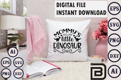 mommy’s little dinosaur SVG Craftlabsvg24 