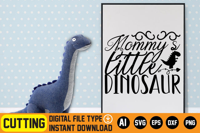 Mommy’s Little Dinosaur SVG CraftlabSvg29 
