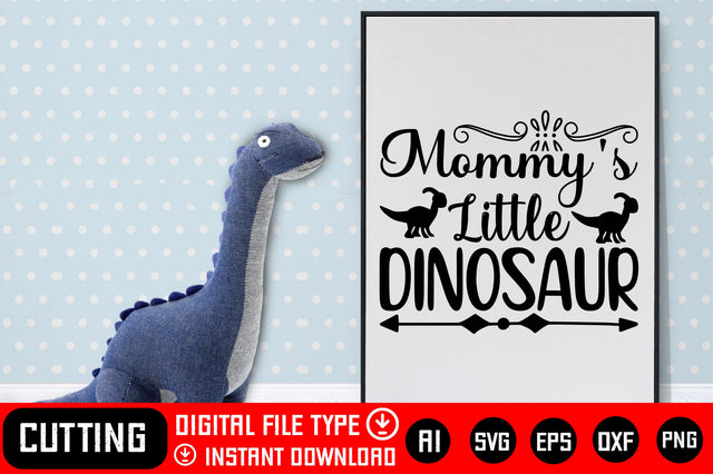 Mommy's Little Dinosaur SVG CraftlabSvg29 