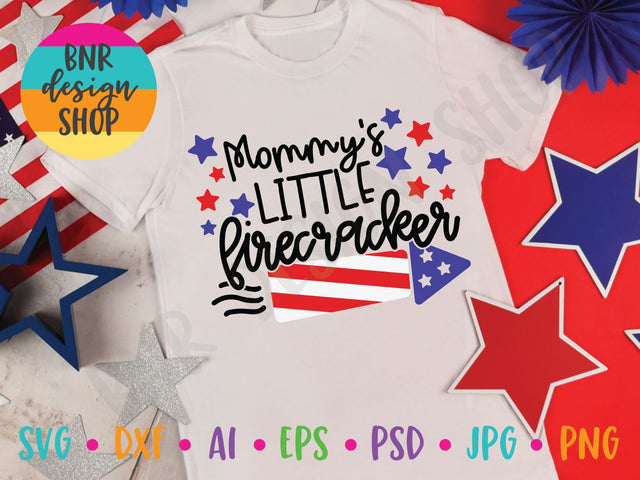 Mommy's Little Firecracker SVG SVG BNRDesignShop 