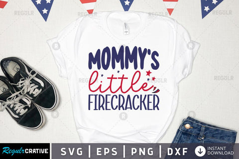 Mommys little firecracker SVG SVG Regulrcrative 