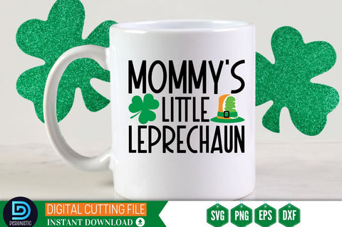 Mommy's little leprechaun SVG SVG DESIGNISTIC 
