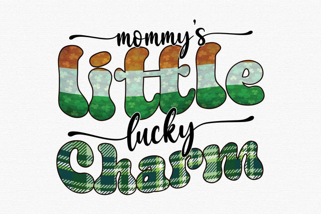 Mommy's little lucky charm Sublimation designartist 