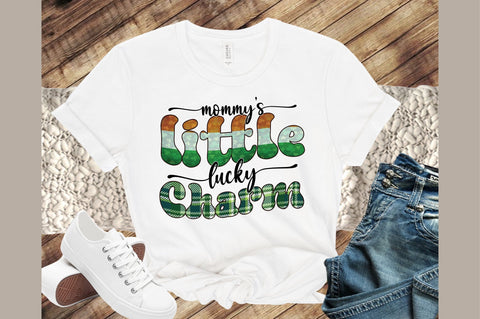Mommy's little lucky charm Sublimation designartist 