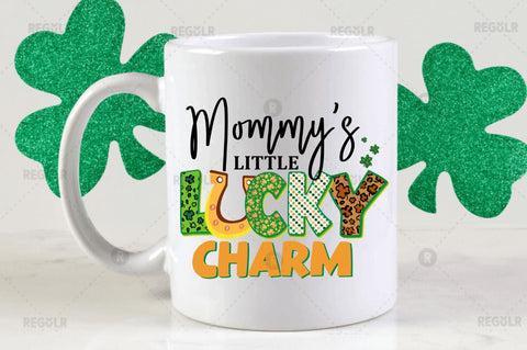Mommy's little lucky charm Sublimation PNG Sublimation Regulrcrative 