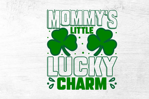 Mommys little lucky charm SVG Designangry 