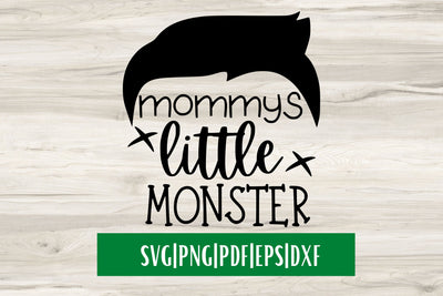 Mommys Little Monster SVG SVG MockupSvgVenue 