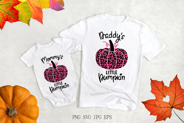 Mommy's Little Pumpkin| Daddy's Little Pumpkin for girls SVG Pfiffen's World 