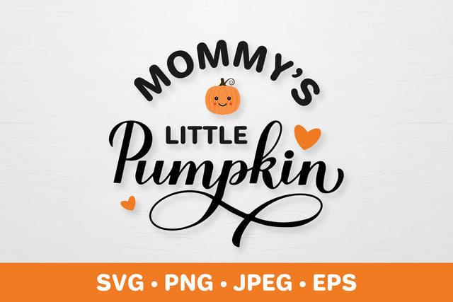 Mommy’s Little Pumpkin . Fall quote. Thanksgiving SVG SVG LaBelezoka 