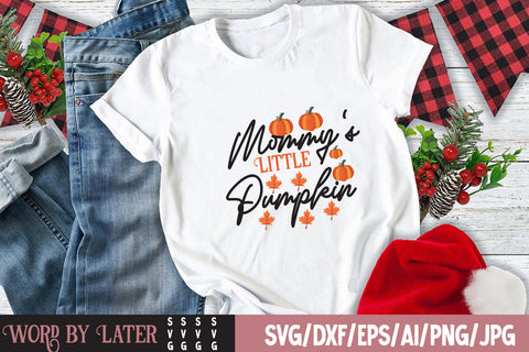 Mommy's Little Pumpkin SVG Cut File , Autumn SVG Bundle SVG BlackCatsMedia 