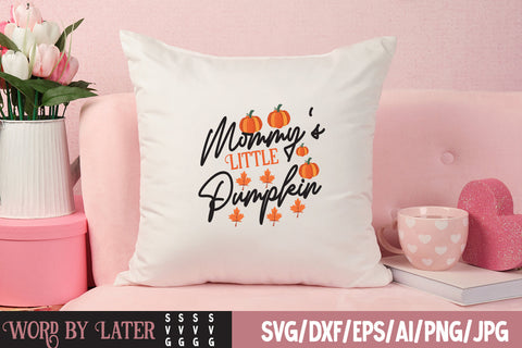 Mommy's Little Pumpkin SVG Cut File , Autumn SVG Bundle SVG BlackCatsMedia 