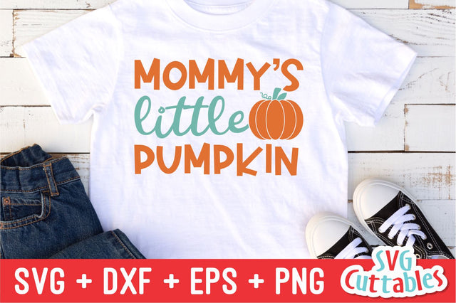 Mommy's Little Pumpkin Svg Cuttables 