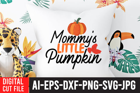 Mommy's Little Pumpkin SVG Design SVG BlackCatsMedia 