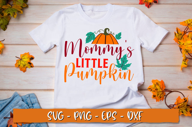 Mommy's little pumpkin SVG, Retro Fall SVG Shetara Begum 