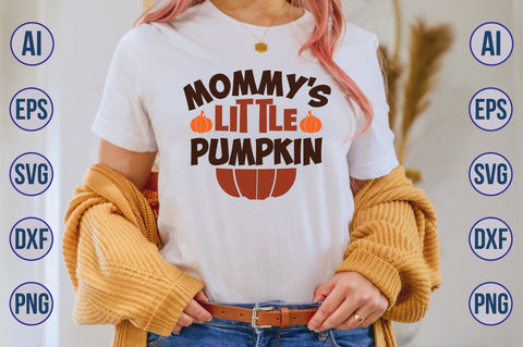 Mommy's Little Pumpkin svg SVG orpitasn 