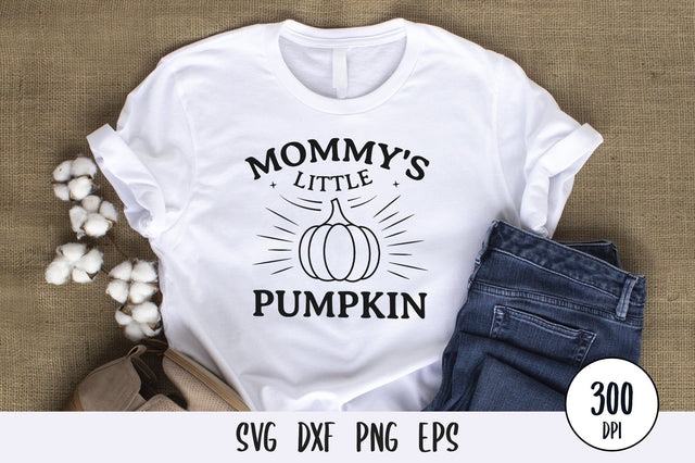 Mommy's Little Pumpkin, Thanksgiving SVG Design SVG futivesvg 