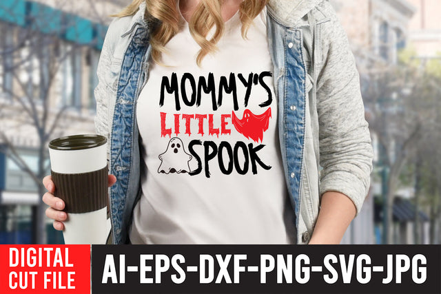 Mommy's Little Spook SVG Cut File SVG BlackCatsMedia 