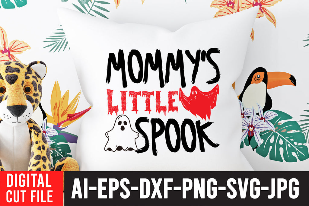 Mommy's Little Spook SVG Cut File - So Fontsy