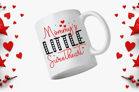 Mommy's little sweetheart SVG SVG Regulrcrative 