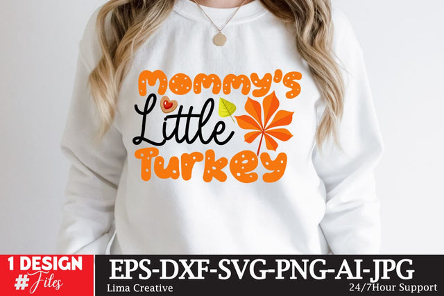 Mommy’s Little Terkey SVG Cute File , autumn quotes,Autumn SVG Design, Autumn Retro T-shirt Design,Autumn Illustration ,Autumn SVG Qoutes,Autumn Sublimation PNG SVG Insomnia Std 