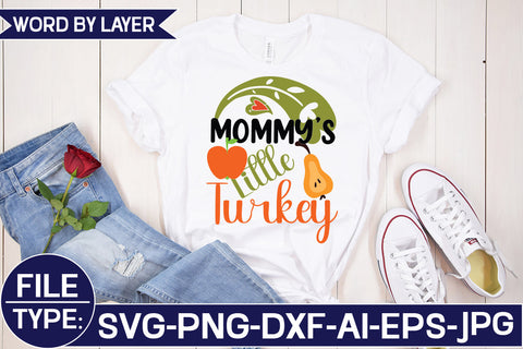 Mommy’s Little Turkey SVG Cut File SVG Studio Innate 