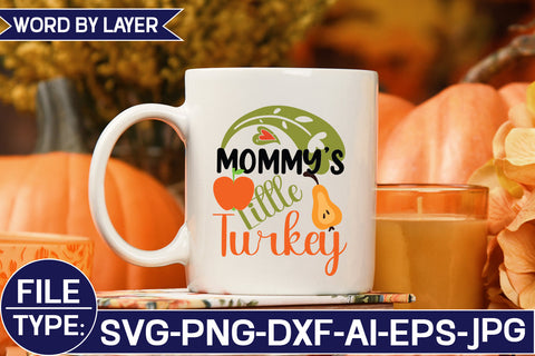 Mommy’s Little Turkey SVG Cut File SVG Studio Innate 