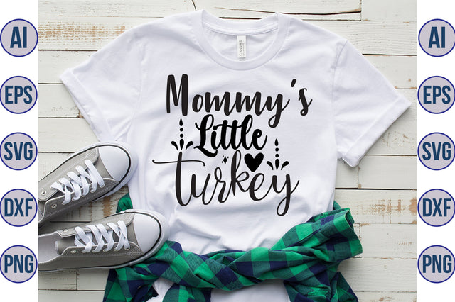 Mommy's Little Turkey svg SVG orpitasn 