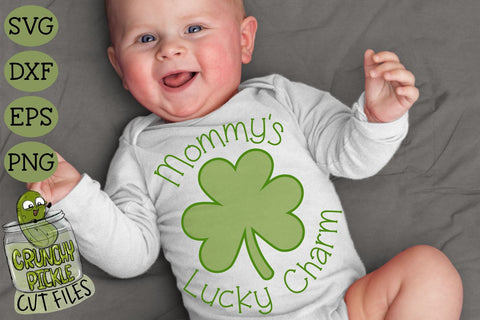 Mommy's Lucky Charm SVG Crunchy Pickle 