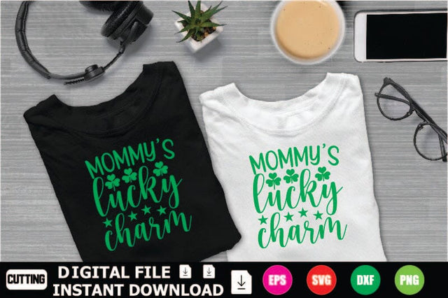 Mommy's Lucky Charm SVG Shahin alam 