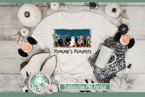 Mommy's Monsters Sublimation Sublimation QueenBrat Digital Designs 