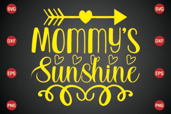 Mommy’s Sunshine SVG CraftlabSvg29 