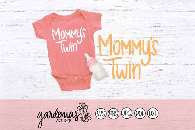 Mommy's Twin SVG Gardenias Art Shop 