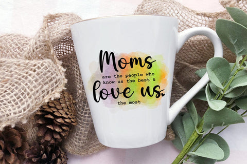 Moms Are The People - Mother's Day Sublimation I Mom PNG Sublimation Happy Printables Club 