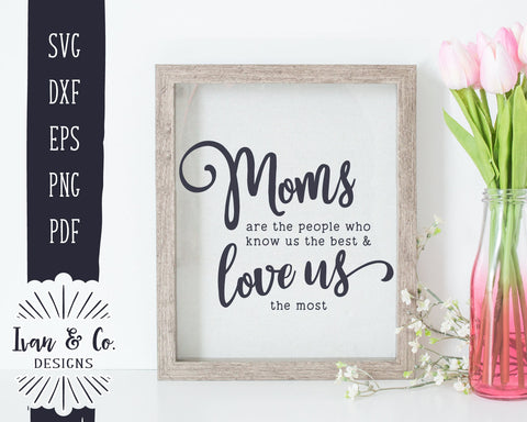 Moms Are the People SVG Files | Mother's Day Svg | Motherhood Svg | Mom Cut Files | Commercial Use | Digital Cut Files (1219069333) SVG Ivan & Co. Designs 