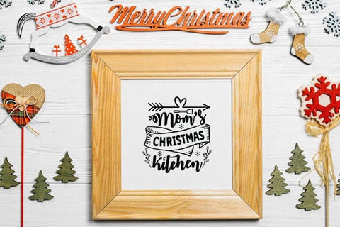 Moms christmas kitchen SVG Angelina750 