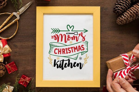 Moms christmas kitchen SVG Angelina750 